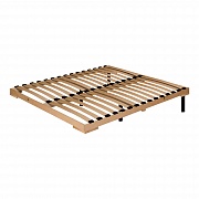 2.1 Bed base with flexible slats (1600) Wood